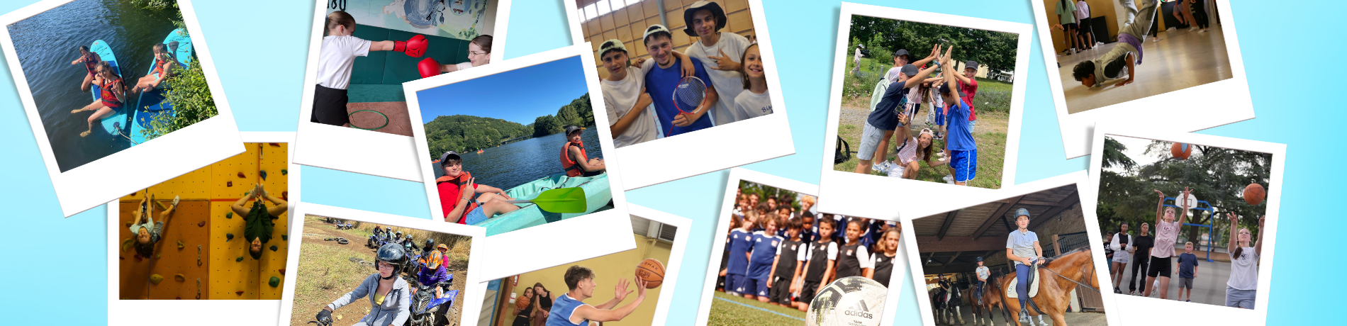 stage multisports pour les enfants de 6 à 13 ans