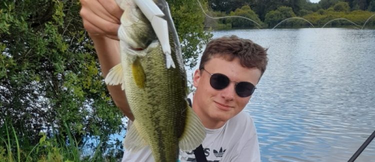 Pêche du black-bass au swimbait