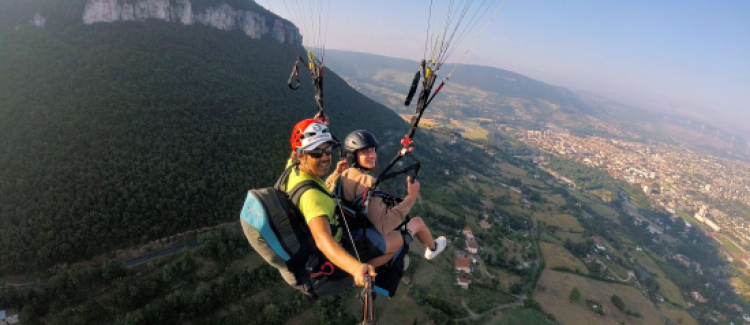 Baptême parapente