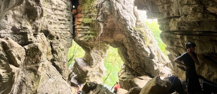 Supernova stage sportif initiation des enfants à l'escalade en ardèche