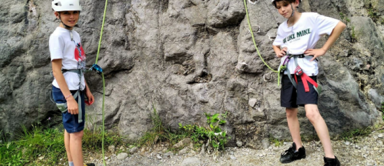 Escalade à Abondance