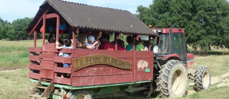 tracteur de la ferme