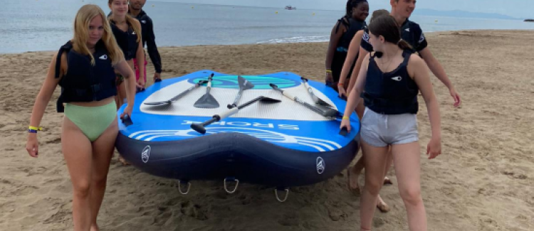 Paddle géant au Grau du Roi