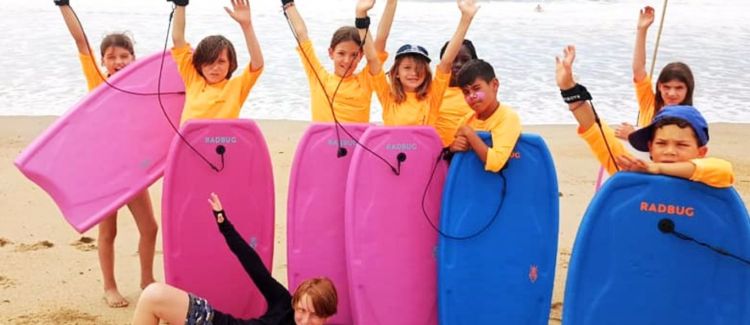 Supernova colonie de vacances enfants pays basque jeux aquatiques