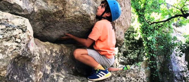 camp de vacances escalade