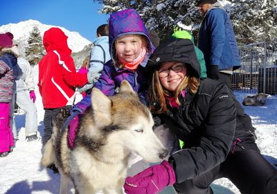 TRAPPEURS ET CHIENS DE TRAINEAUX