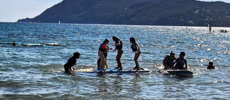 Initiation au paddle géant