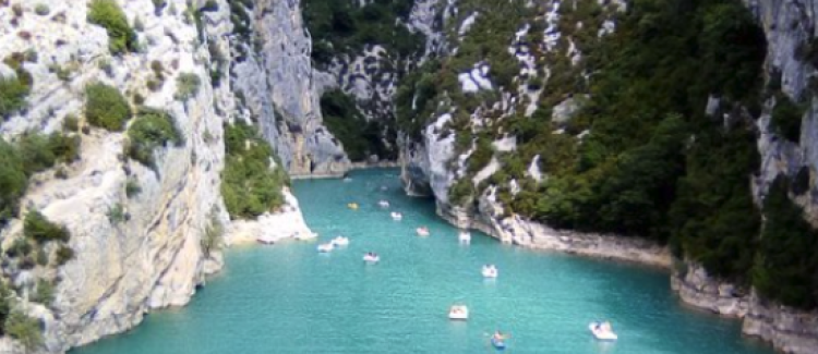 Vue gorges du Verdon