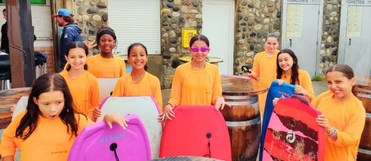 Supernova colonie de vacances enfants pays basque jeux aquatiques