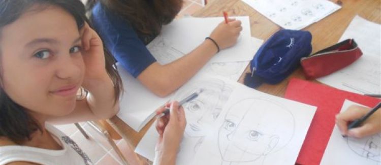 colonie ado ocean manga dessin