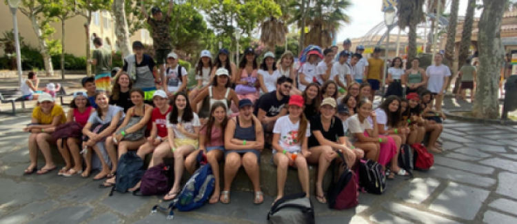 Supernova colonie de vacances groupe d'ados aqualand Adge