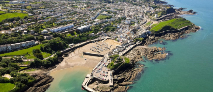 Ilfracombe air view