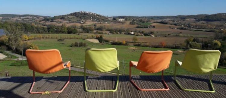 VUE DEPUIS LA TERRASSE