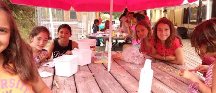 activités sous parassol